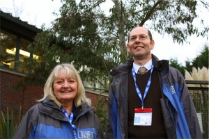 School Pastors on duty!